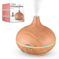 Difusor de aceites esenciales 100 ml con luz LED