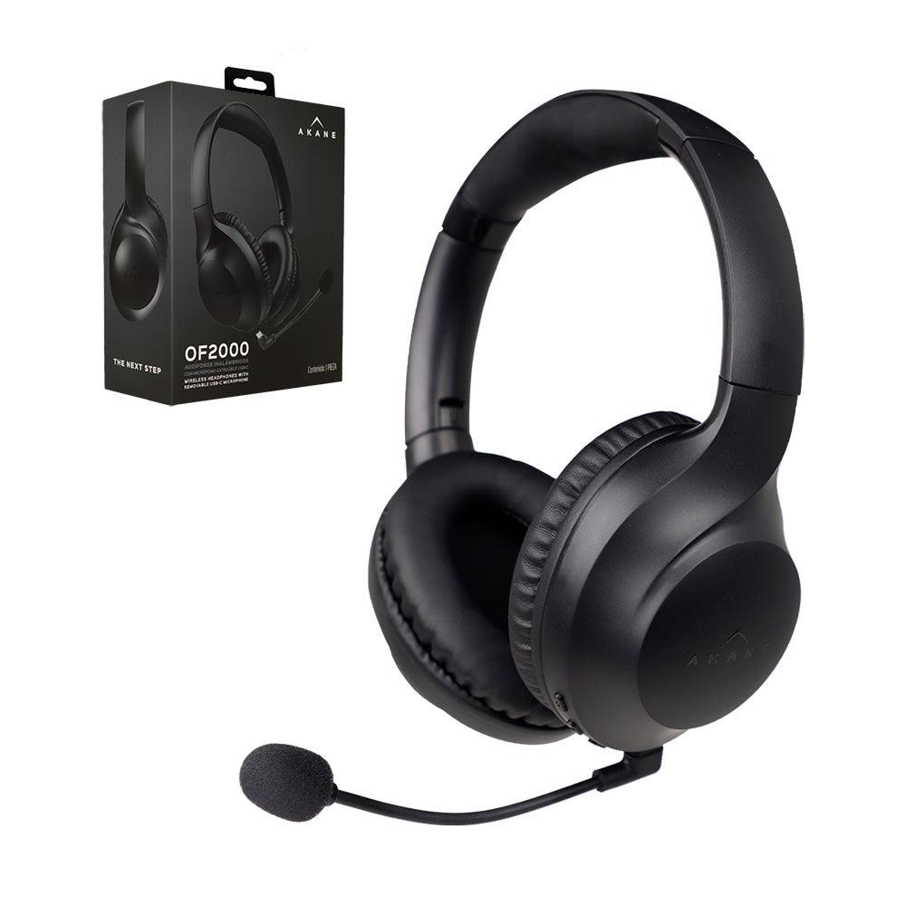 Audífonos Inalámbricos de Diadema Bluetooth con Micrófono Extraíble Akane