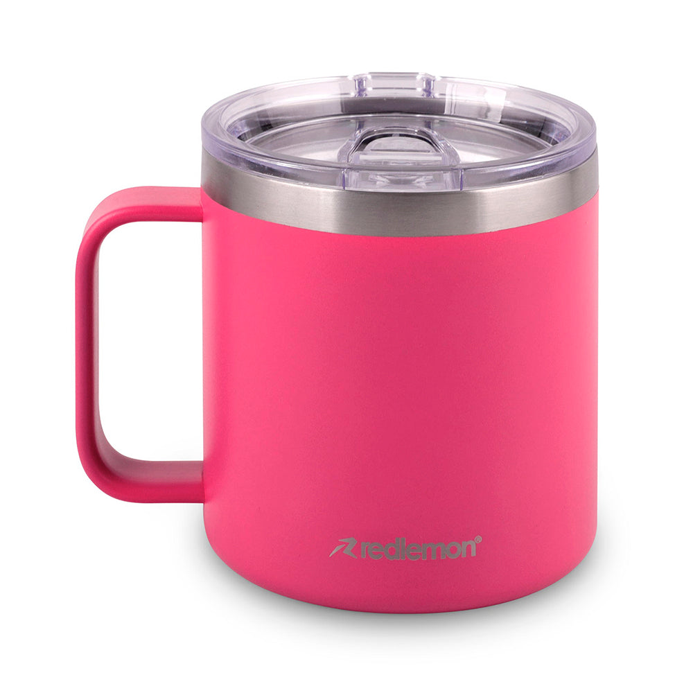 Taza térmica de acero inoxidable 400 ml con tapa hermética