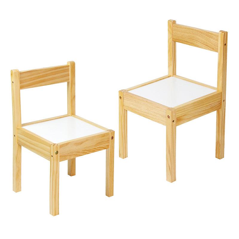 Sillas Montessori para Niños de Madera de Abedul 2 Piezas