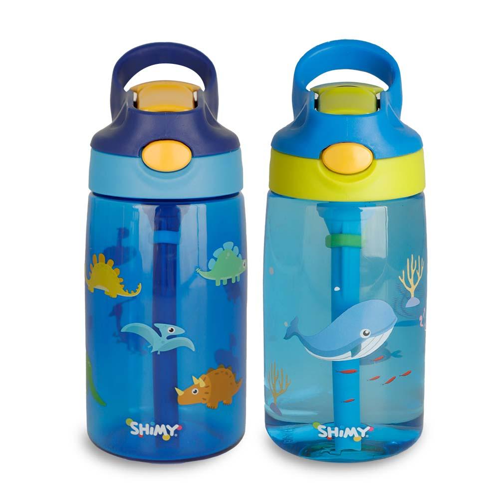 Set de 2 Botellas Infantiles de Tritán de 500 ml Shimy