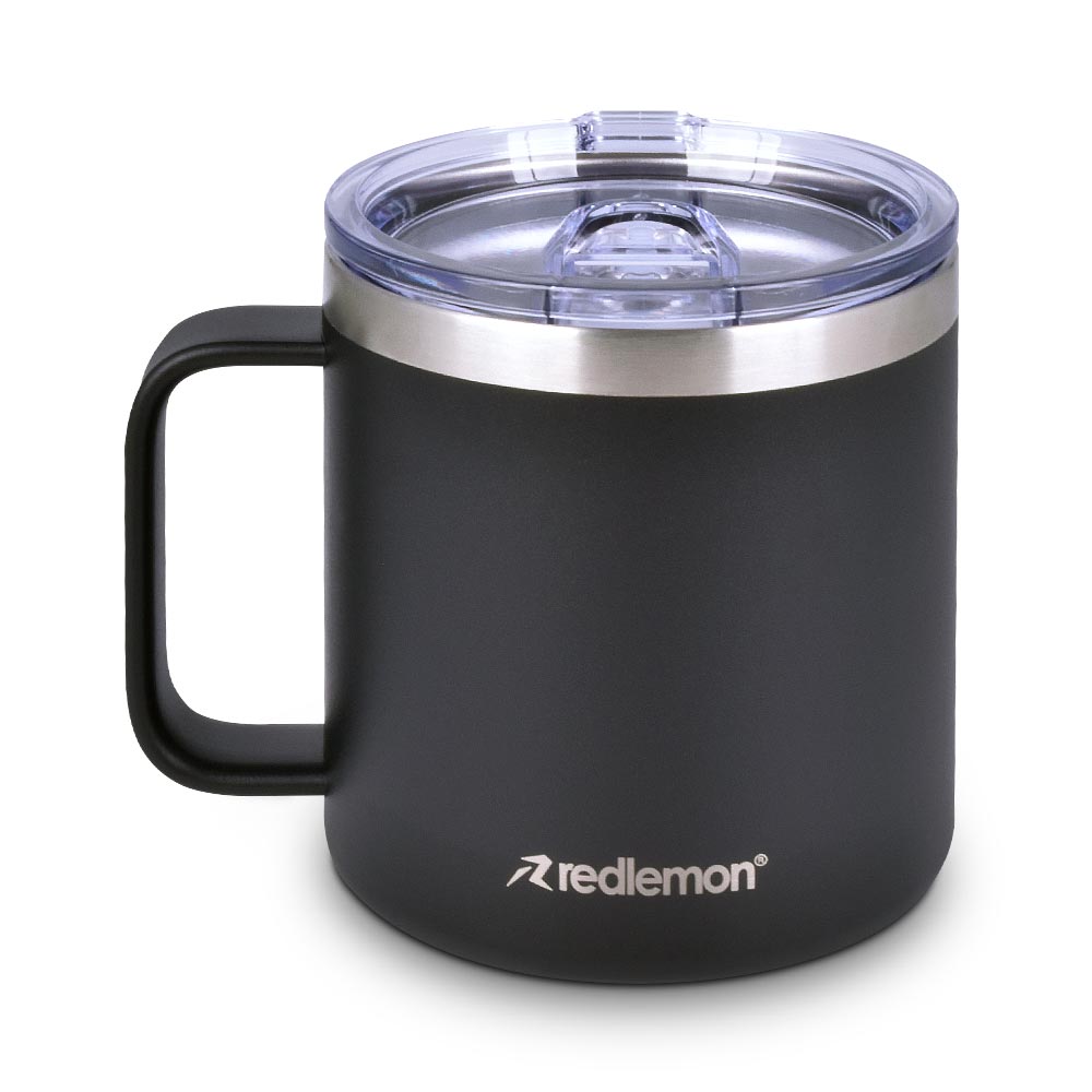 Taza térmica de acero inoxidable 400 ml con tapa hermética