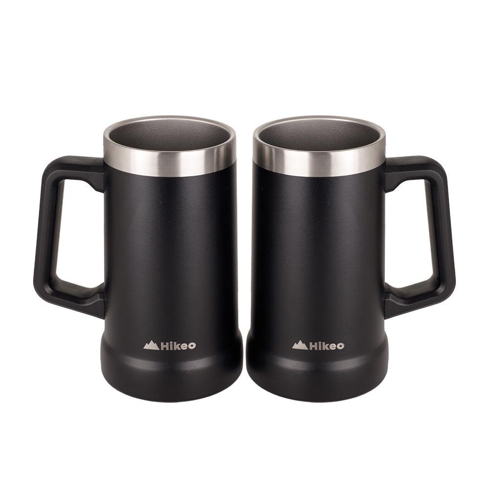 Set de 2 Tarros Cerveceros de Acero Inoxidable 730 ml HIKEO