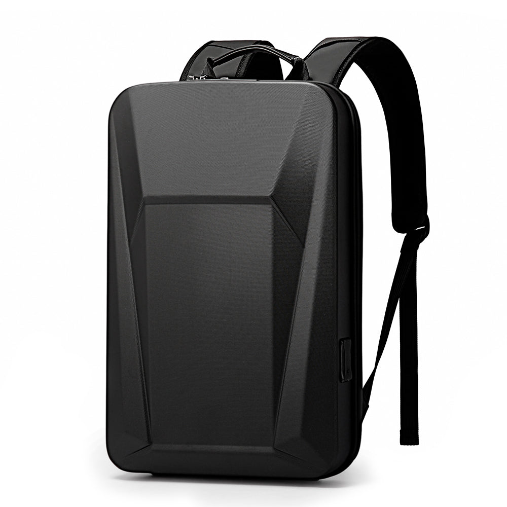 Mochila Rígida de 17 L para Laptop de 15.6 Pulgadas con Candado
