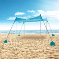 Toldo Portátil para Playa de 3 x 3 m con UPF 50 HIKEO