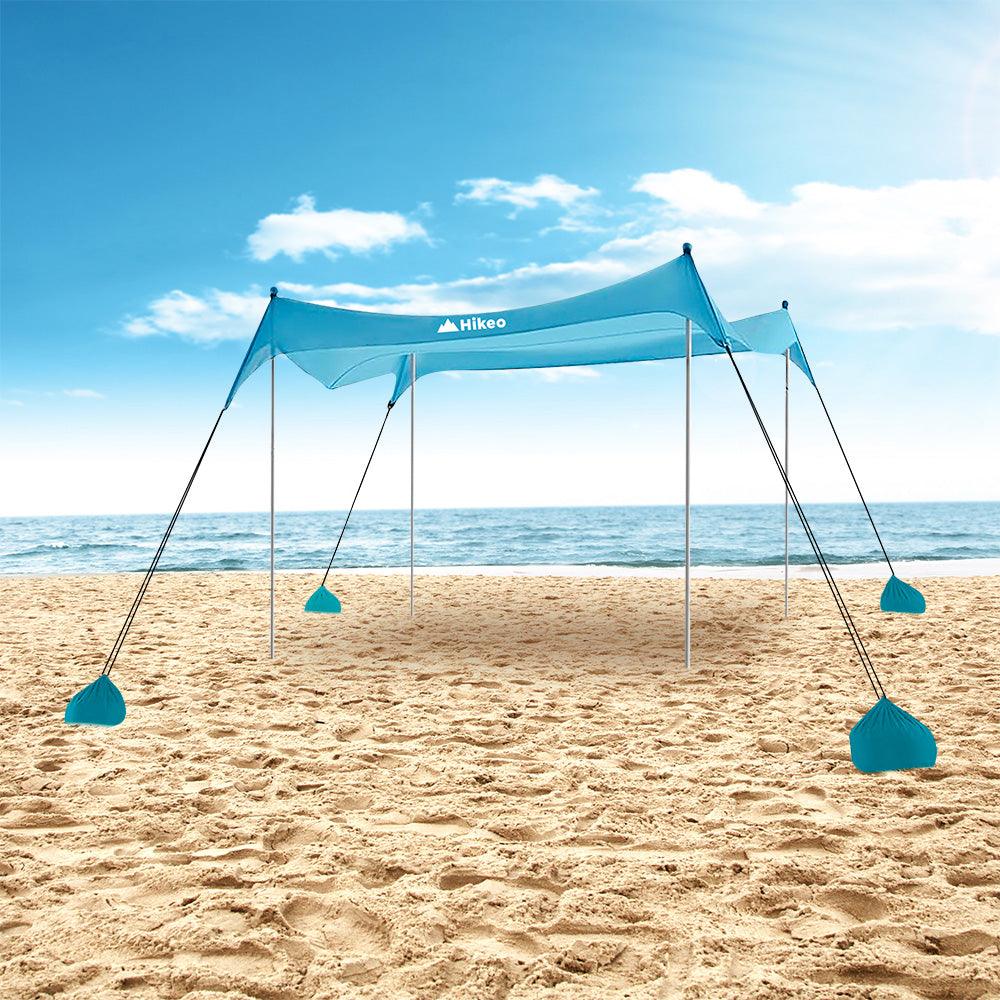 Toldo Portátil para Playa de 3 x 3 m con UPF 50 HIKEO