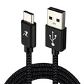 Cable USB a USB-C de 3 m con recubrimiento de nylon