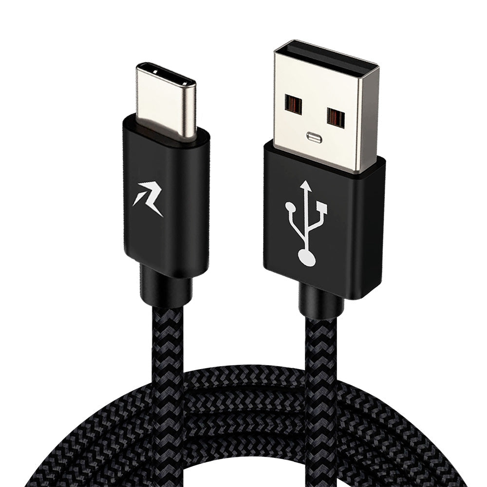 Cable USB a USB-C de 3 m con recubrimiento de nylon