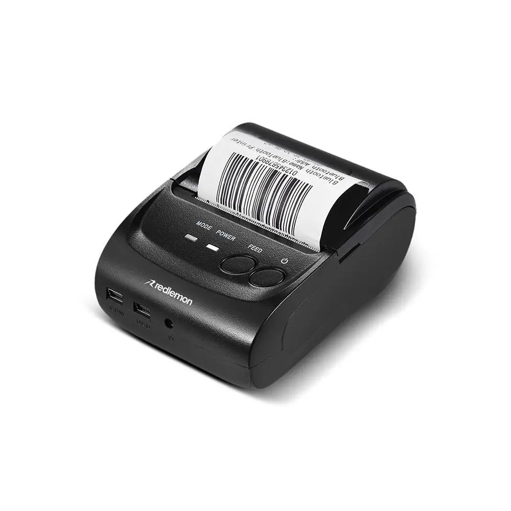 Mini Impresora Térmica Bluetooth de 58 mm para Tickets