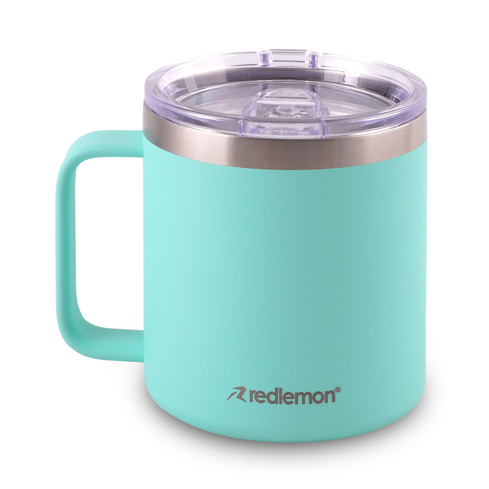 Taza térmica de acero inoxidable 400 ml con tapa hermética