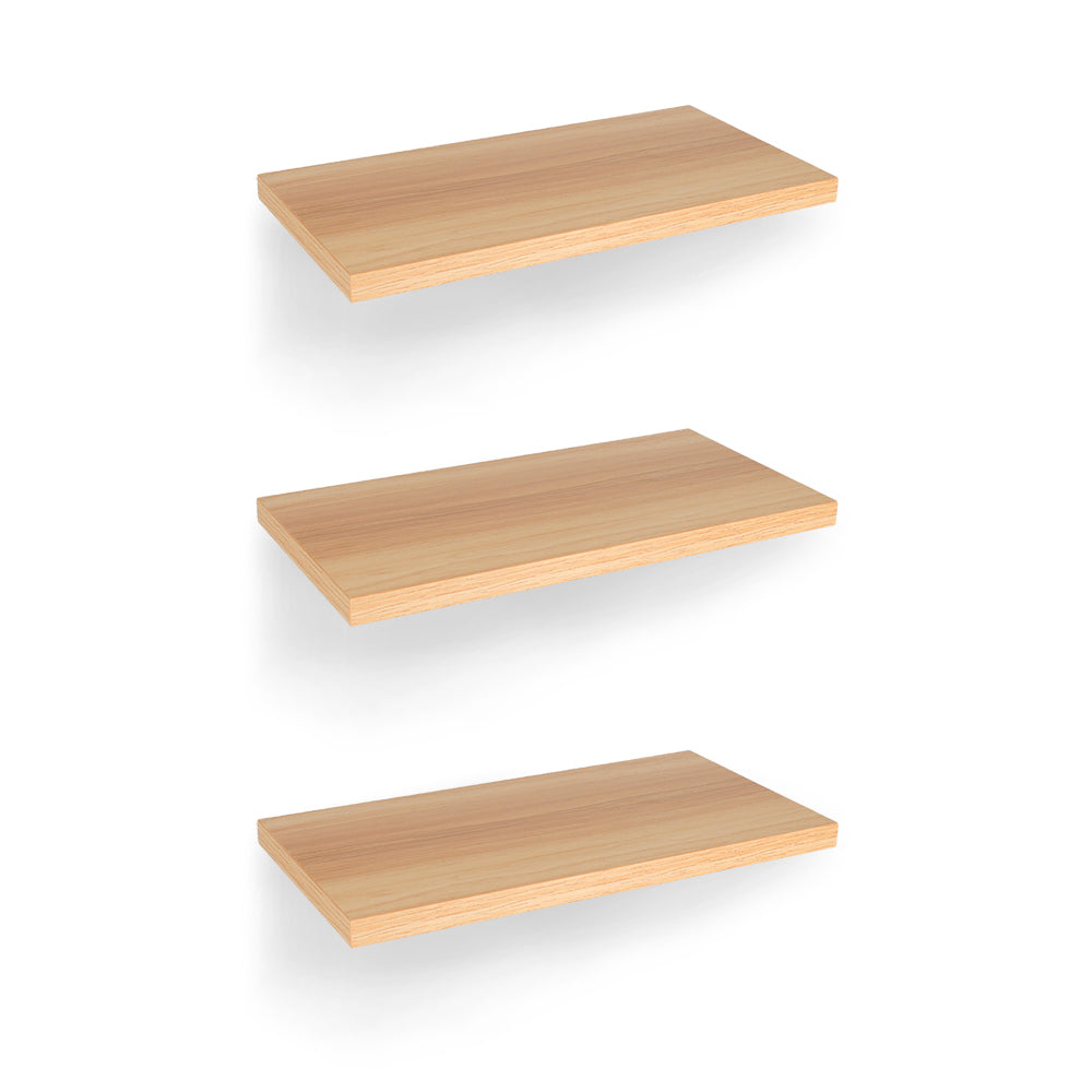 Set de 3 Repisas Flotantes de MDF de 30 x 15 cm