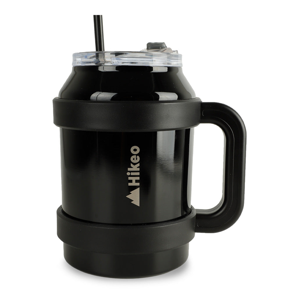 Termo de Acero Inoxidable 1.5 L con Popote y Asa HIKEO