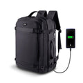 Mochila de Viaje Expandible con Candado y Puerto USB HIKEO