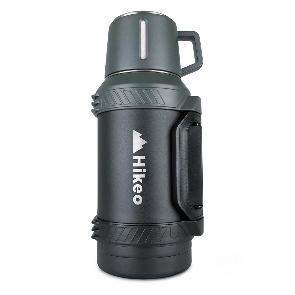 Termo de Acero Inoxidable 1.6 L con Taza y Correa HIKEO