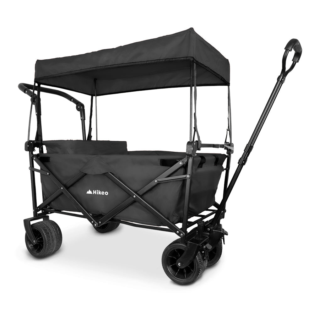 Carrito Plegable Todo Terreno con Toldo 70 kg HIKEO