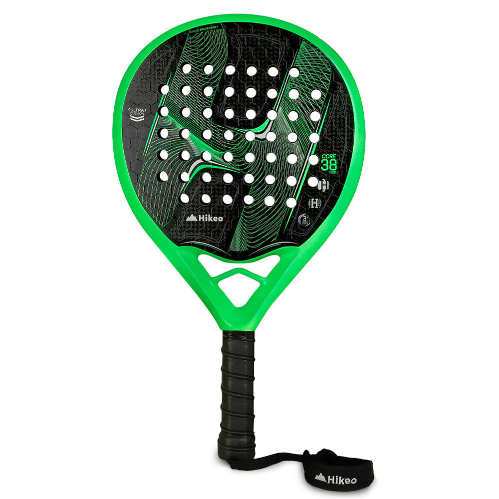 Pala de Pádel Premium con Funda, Pelotas y Grip, Raqueta para todos los Niveles