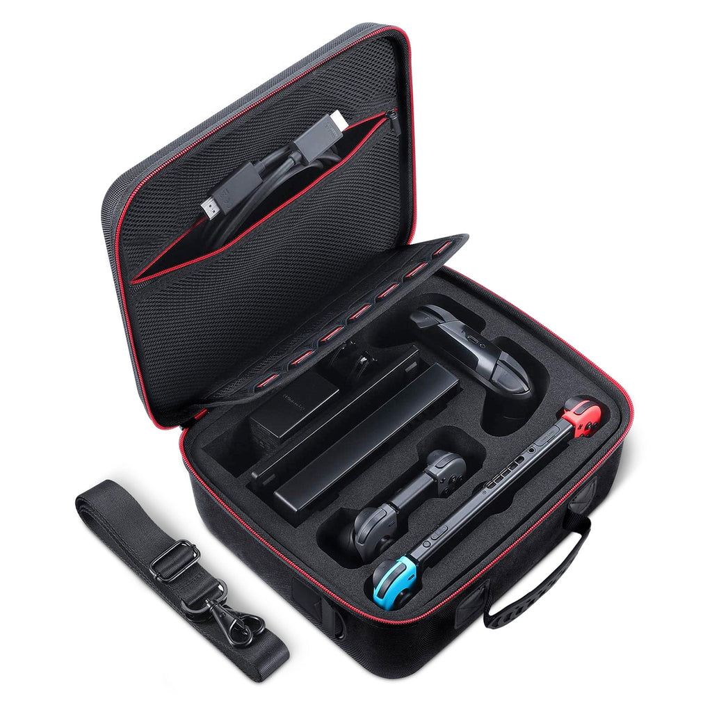 Funda Rígida de Viaje para Nintendo Switch y Modelo OLED