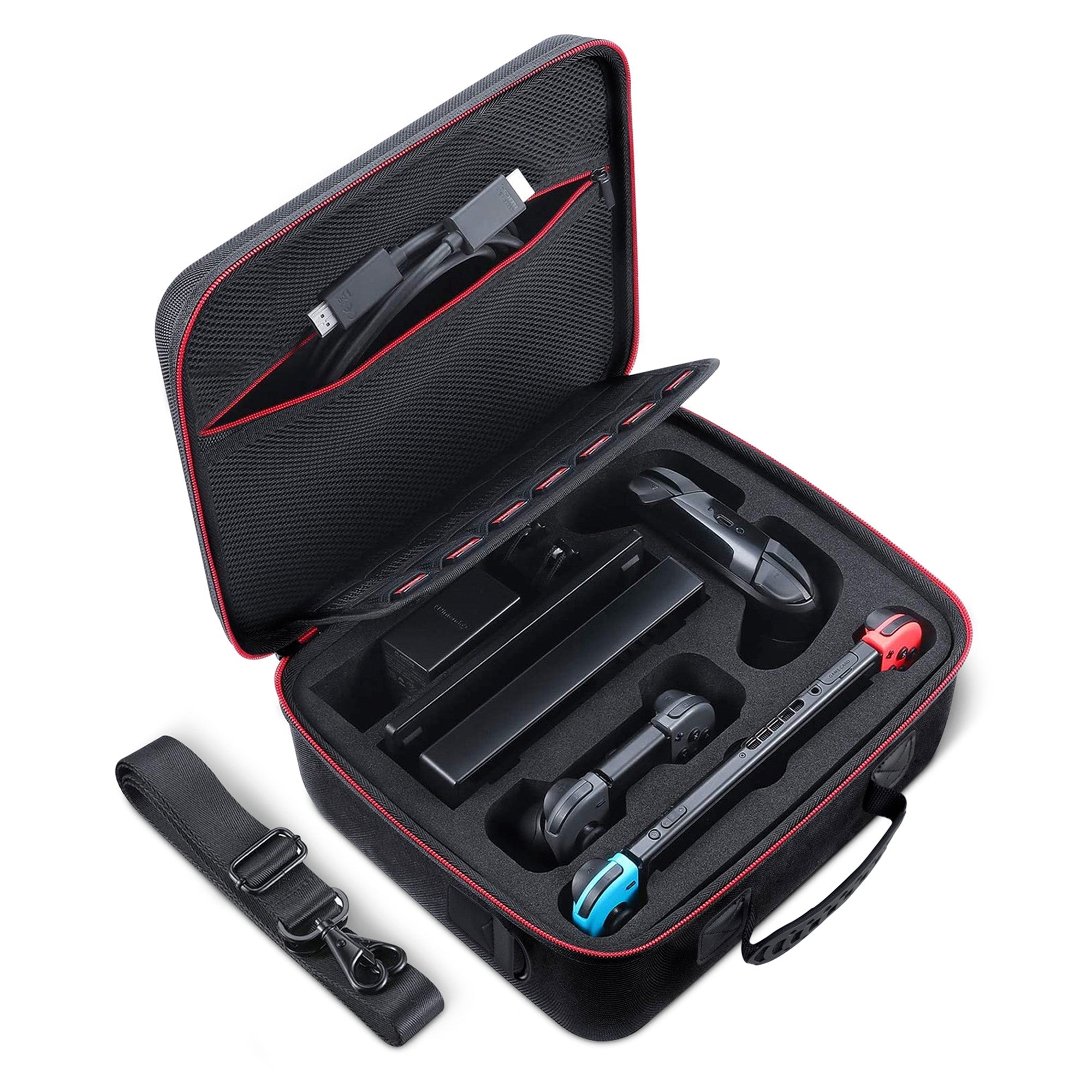 Funda Rígida de Viaje para Nintendo Switch y Modelo OLED