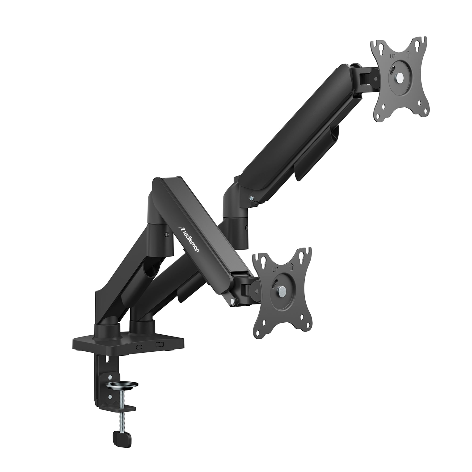 Soporte Articulado para 2 Monitores de 17 a 27 Pulgadas