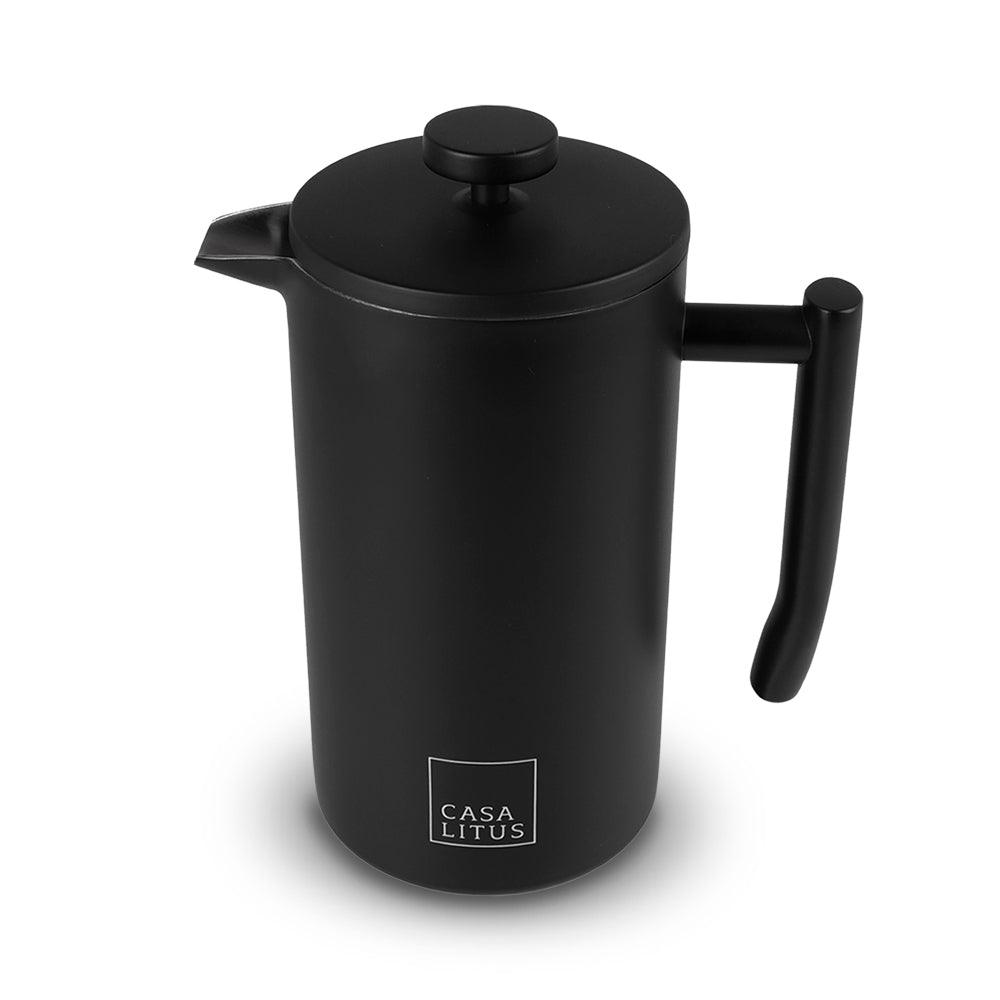 Prensa Francesa de Acero Inoxidable de 1 L Casa Litus