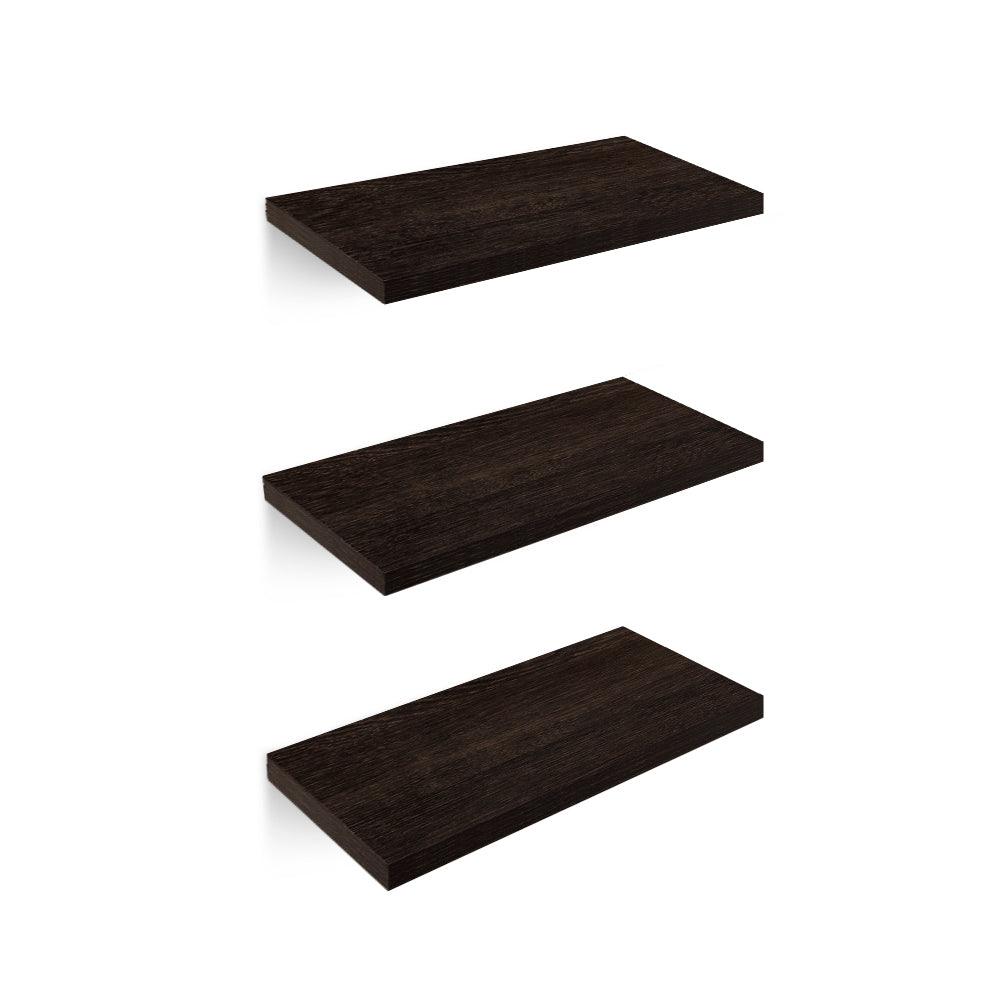 Set de 3 Repisas Flotantes de MDF de 30 x 15 cm
