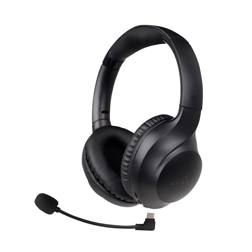 Audífonos Inalámbricos de Diadema Bluetooth con Micrófono Extraíble Akane