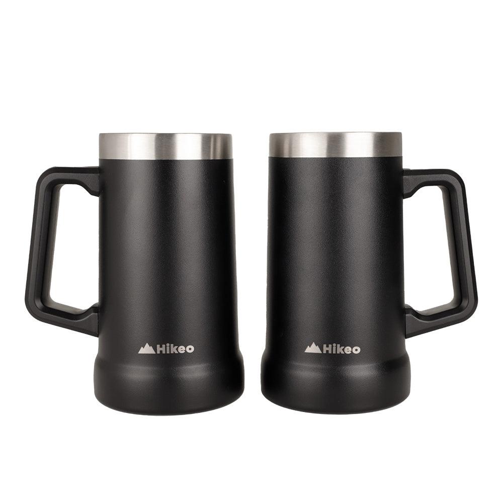 Set de 2 Tarros Cerveceros de Acero Inoxidable 730 ml HIKEO