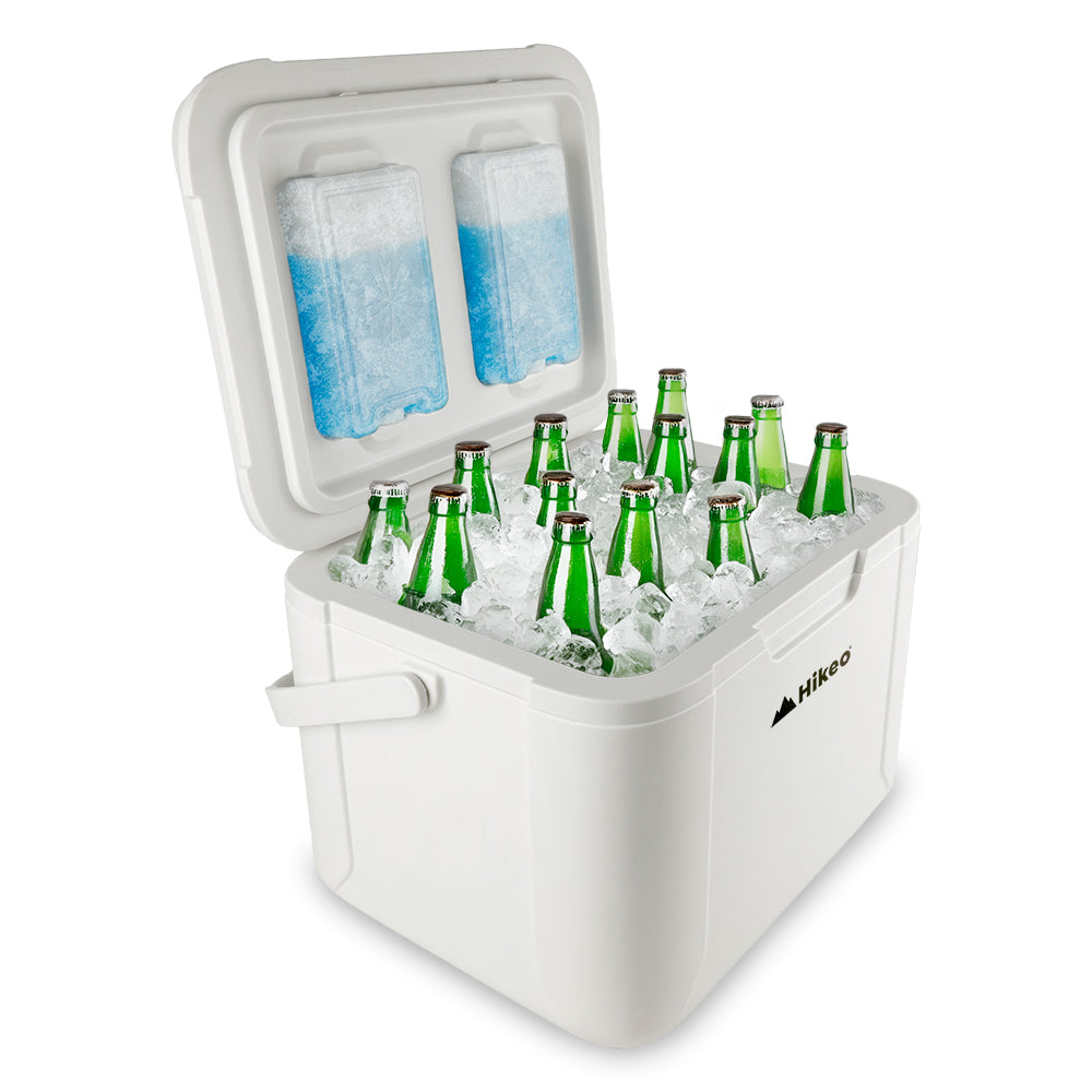 Hielera Rígida de 18 L para 28 Latas con Bloques Fríos HIKEO