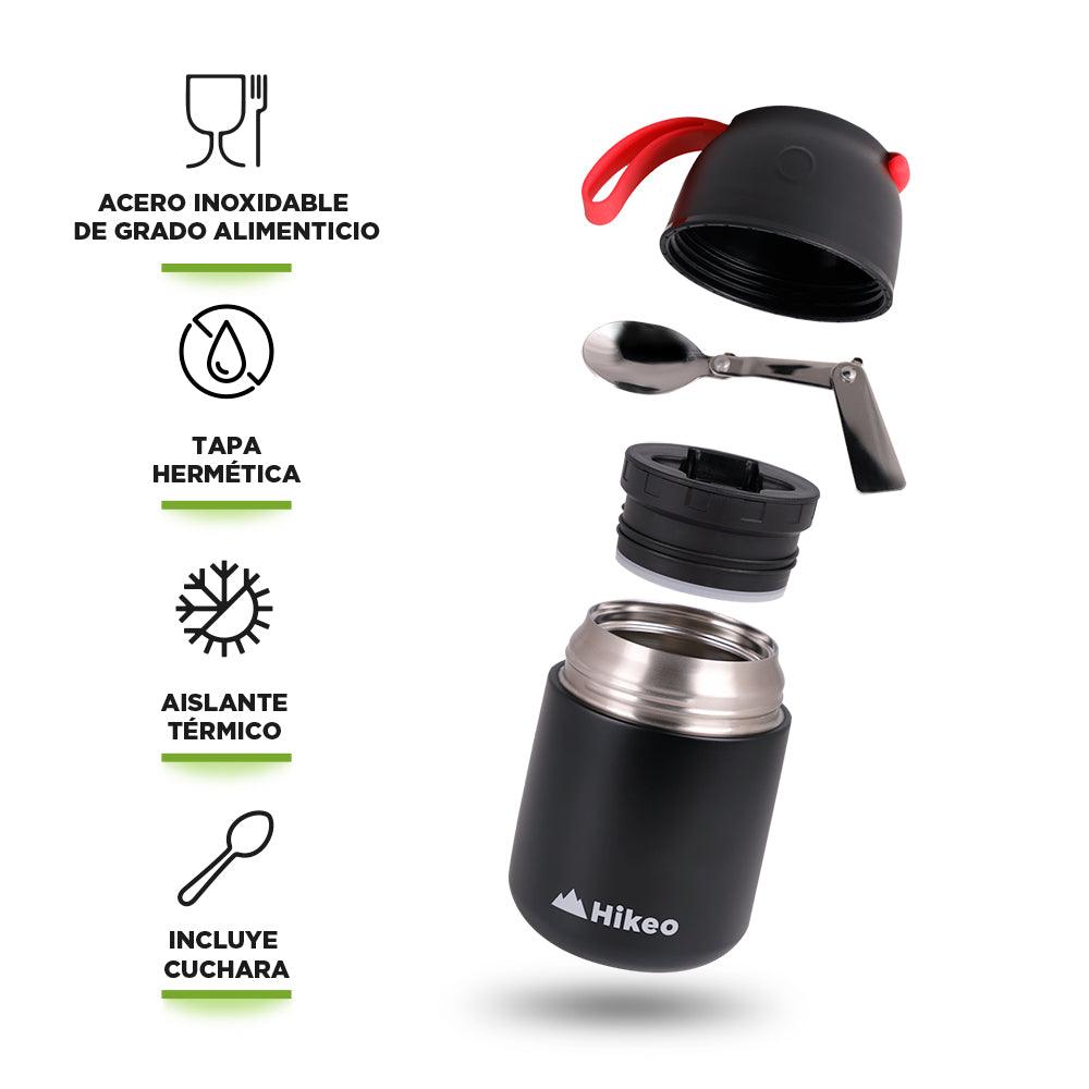Termo para Comida y Sopa de Acero Inoxidable 628 ml HIKEO