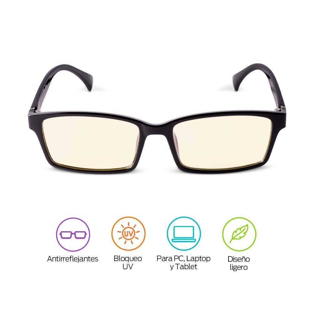 Lentes para Computadora con Filtro de Luz Azul y Antirreflejante