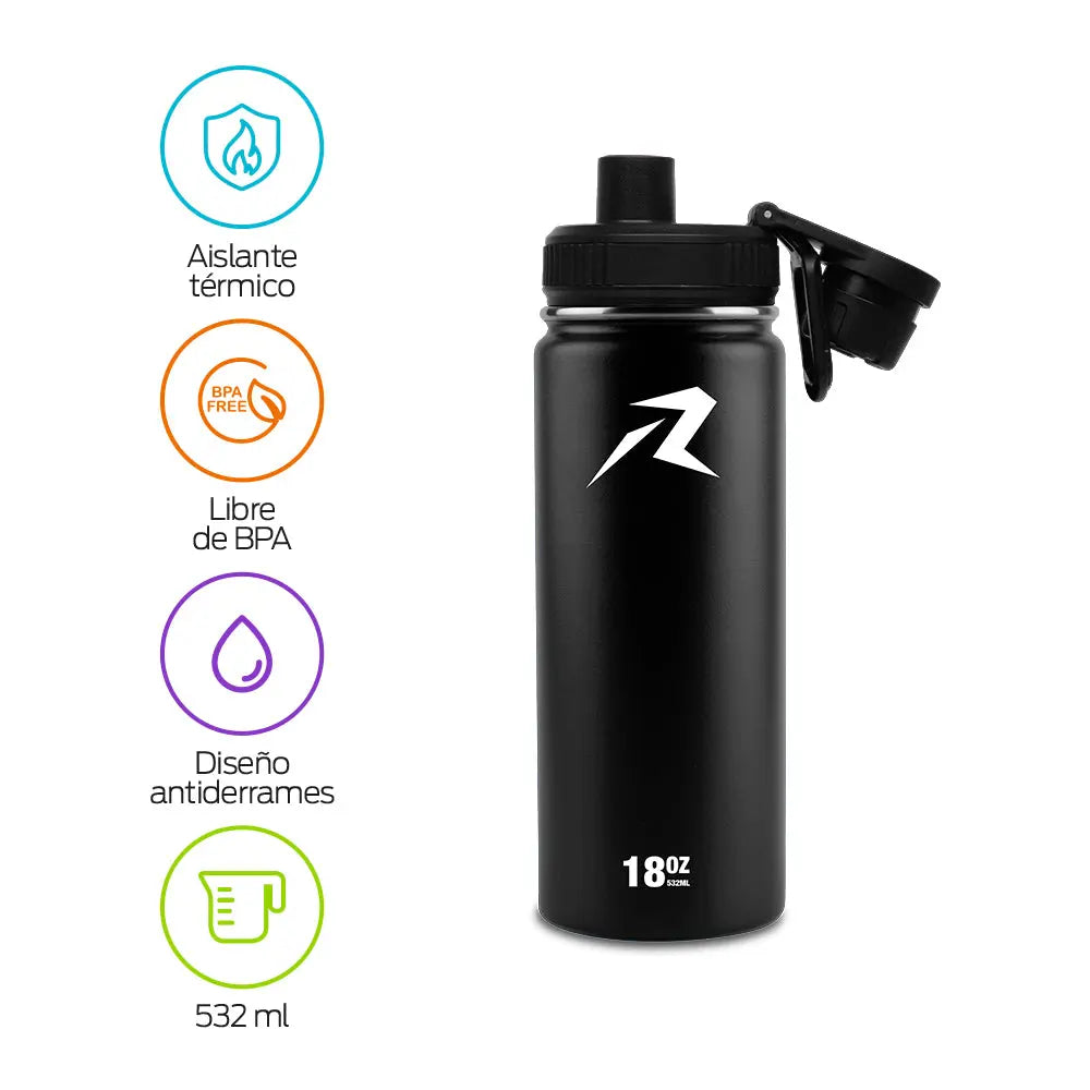 Termo de acero inoxidable 532 ml con doble pared
