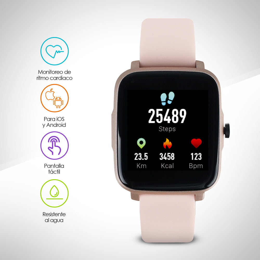 Smartwatch Reloj Inteligente Funciones de Salud Mod. W95