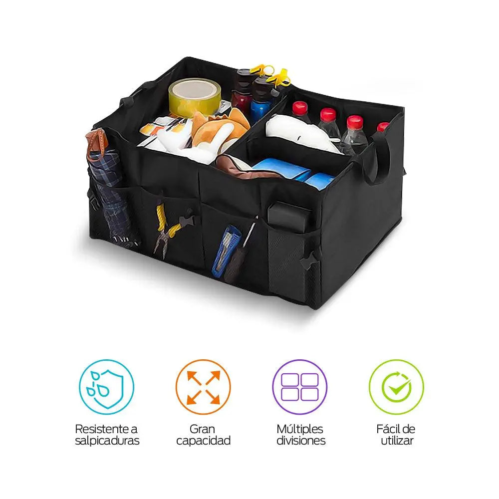 Organizador para Cajuela de Auto Plegable e Impermeable