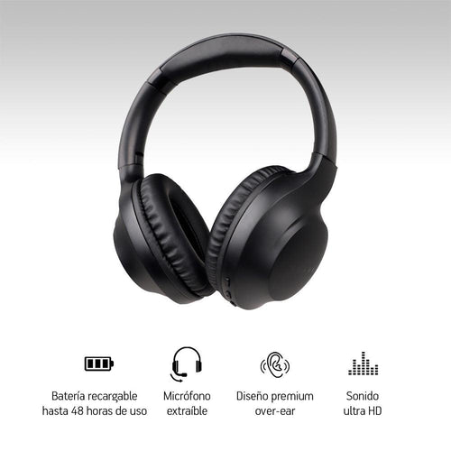 Audífonos Inalámbricos de Diadema Bluetooth con Micrófono Extraíble Akane