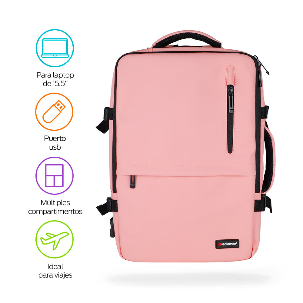 Mochila para Laptop de 15.5 Pulgadas, 30 L con Puerto USB