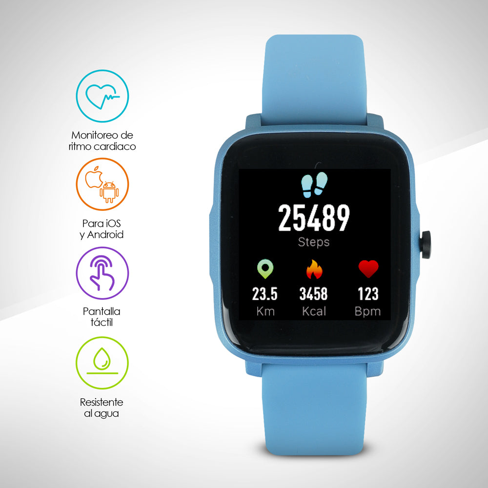 Smartwatch Reloj Inteligente Funciones de Salud Mod. W95