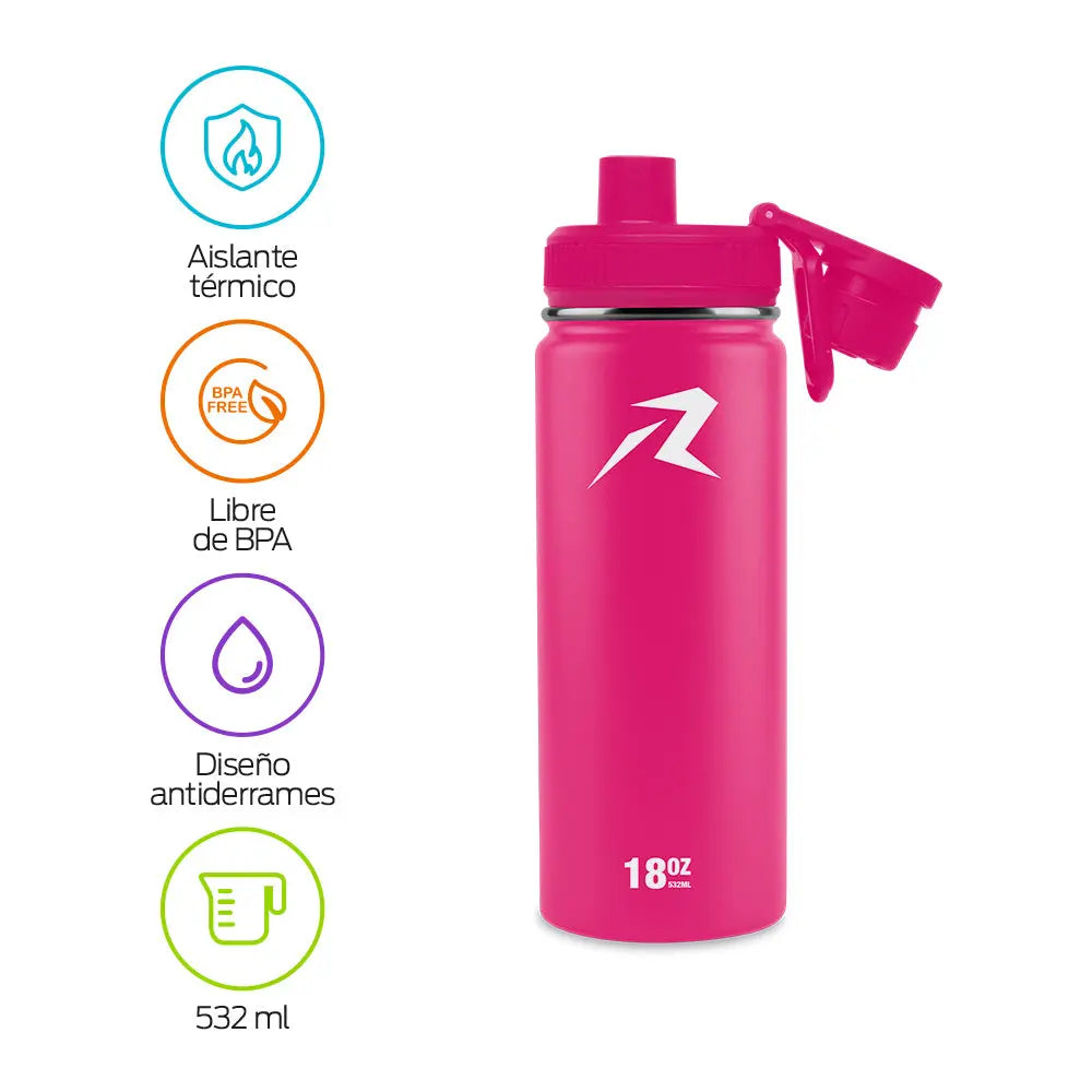 Termo de acero inoxidable 532 ml con doble pared
