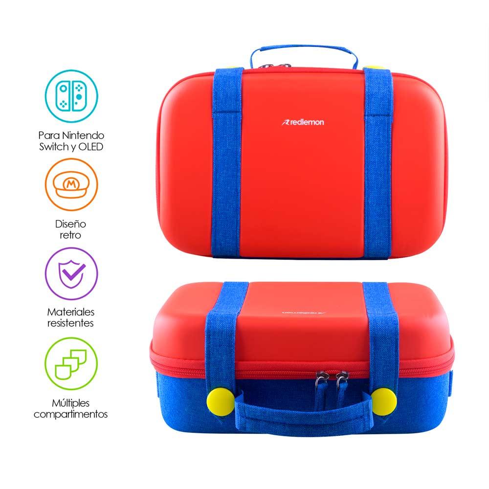 Funda para Nintendo Switch y Modelo OLED Rígida Portátil
