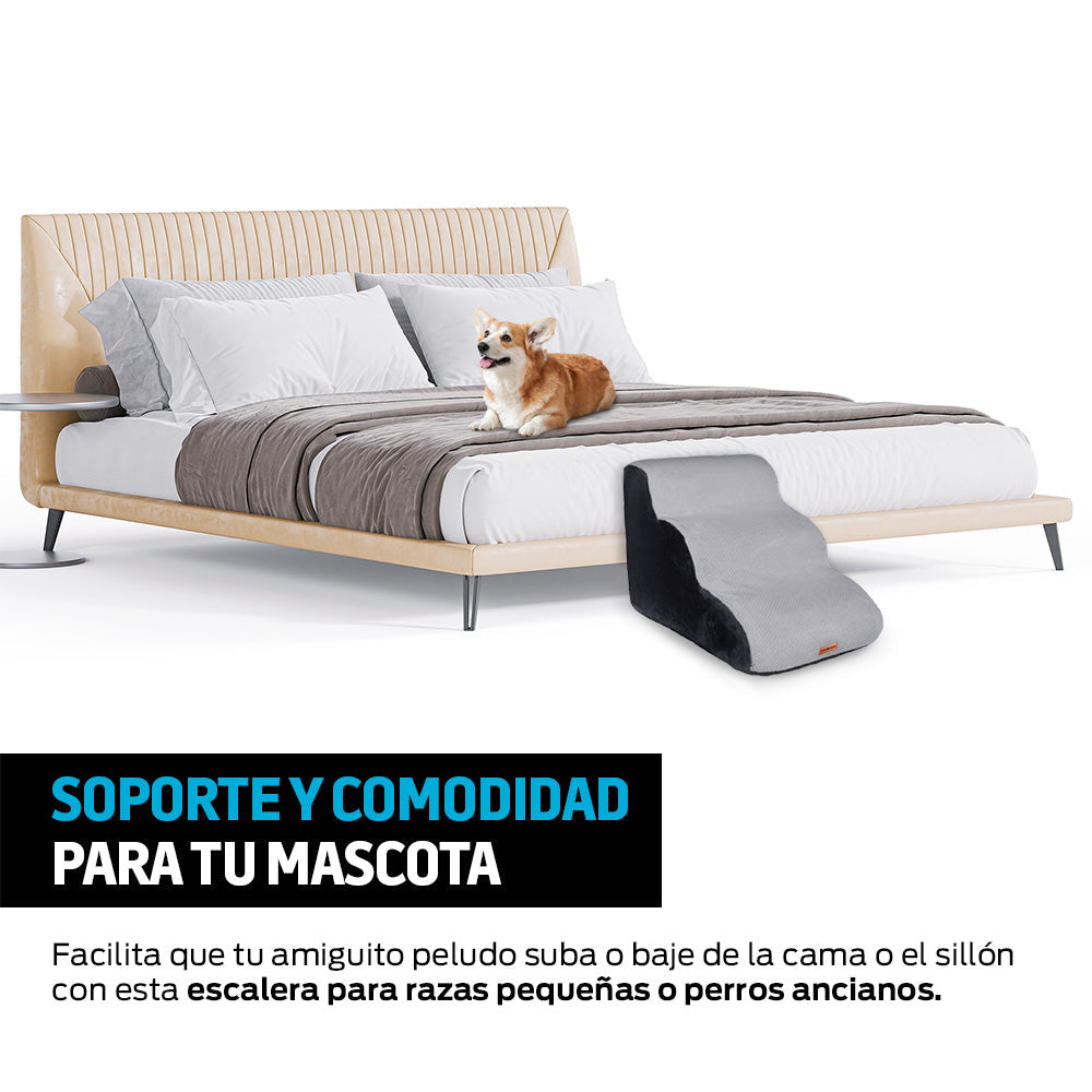 Escalera de Espuma para Perro de 3 Peldaños y 40 cm
