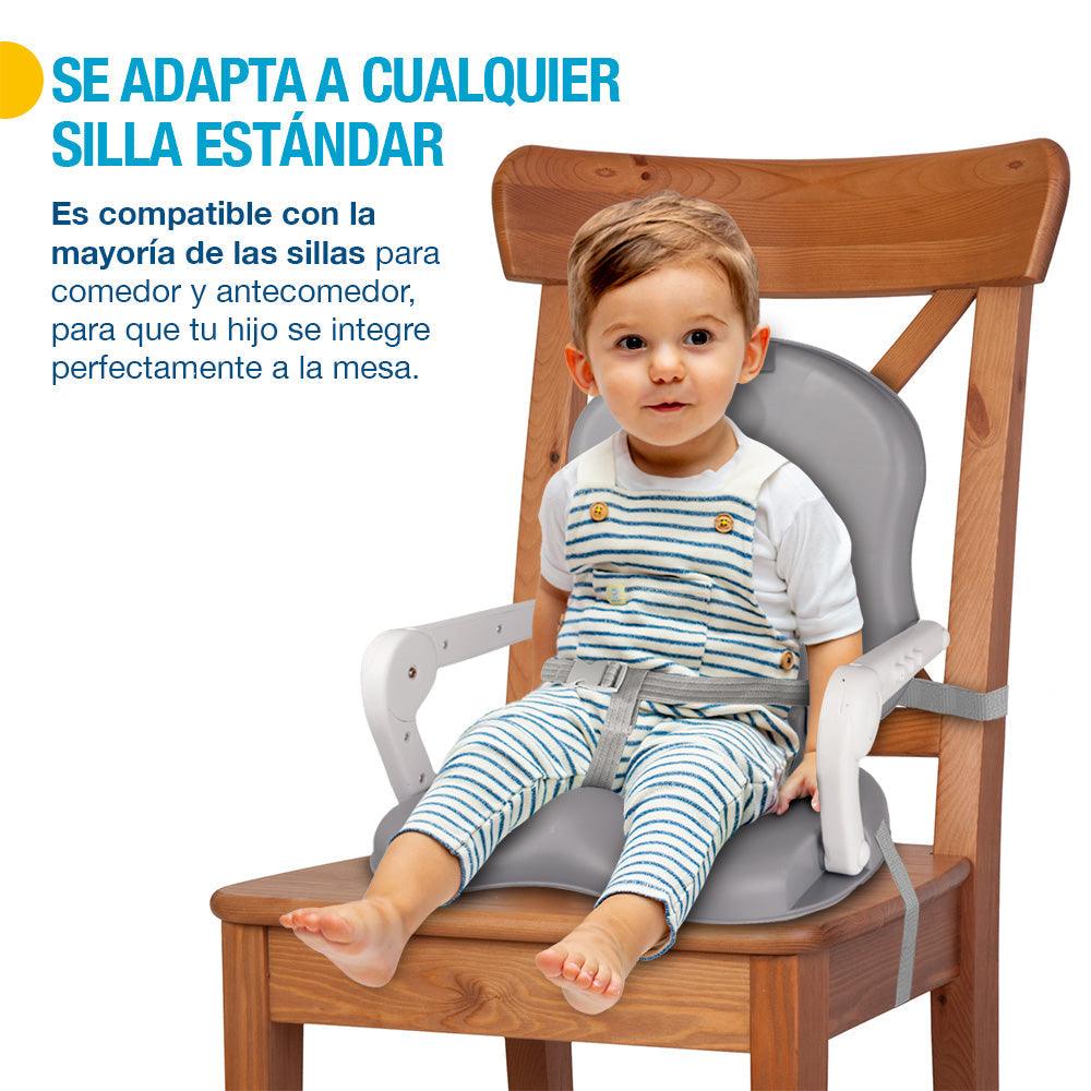 Silla para Bebé Asiento Elevador de Altura Ajustable Plegable 6 a 36 Meses