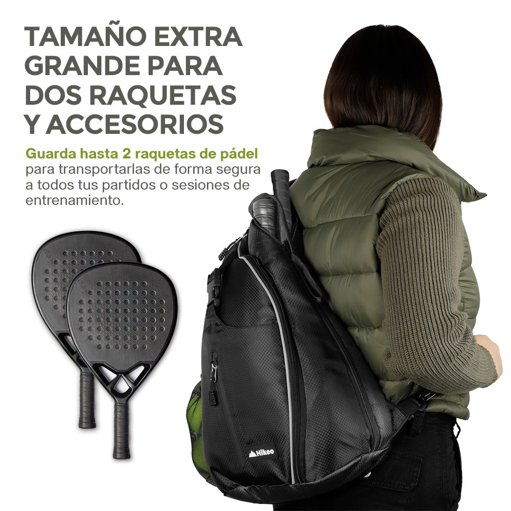 Mochila para Pádel de 10 L con Espacio para 2 Palas