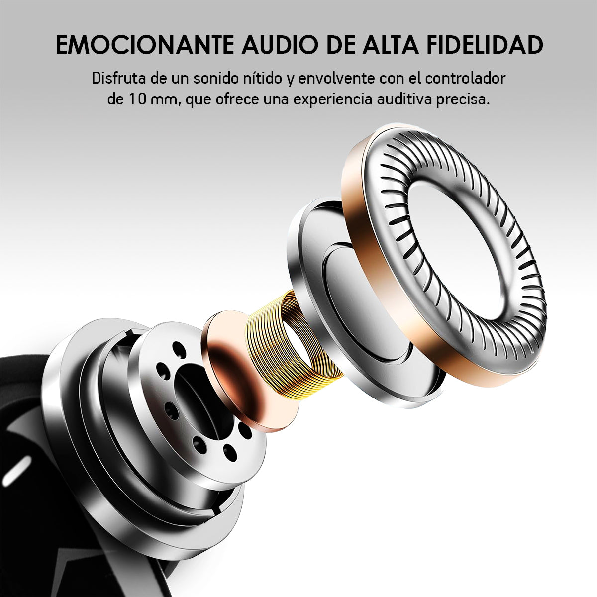 Audífonos Bluetooth con Cancelación de Ruido Activa Ultra HD IPX4 Sport
