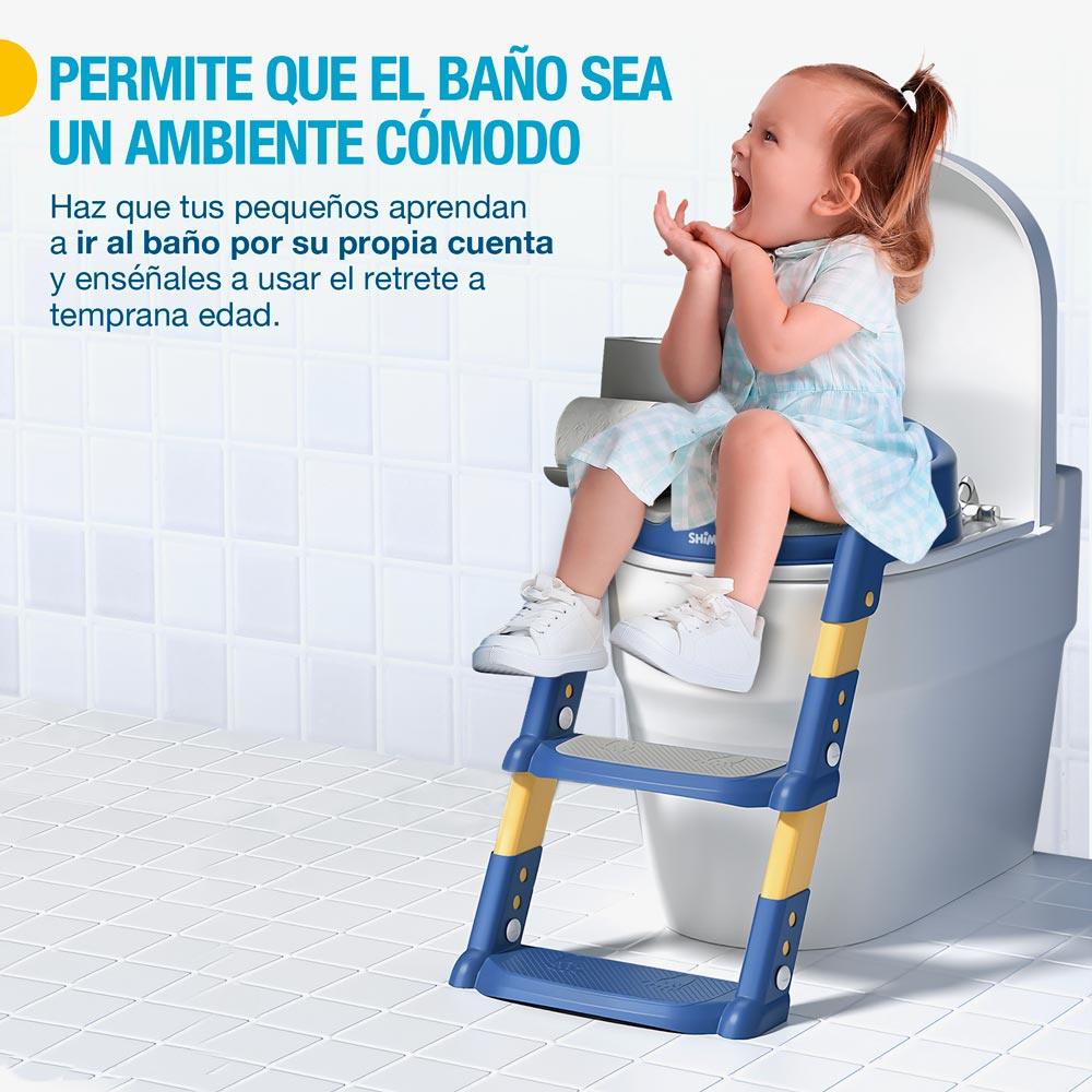 Asiento de Entrenamiento para Baño para Niños con Escalera Shimy