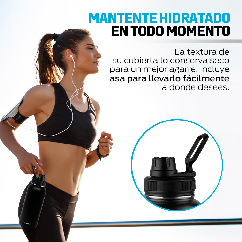 Termo de Acero Inoxidable de 940 ml con Doble Pared