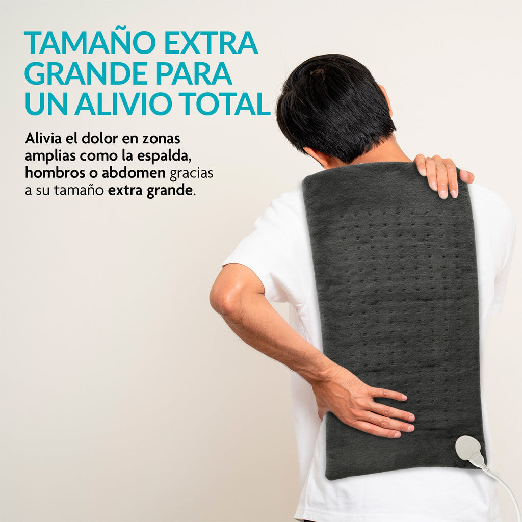 Compresa eléctrica 61 x 30 cm con 10 niveles de calor