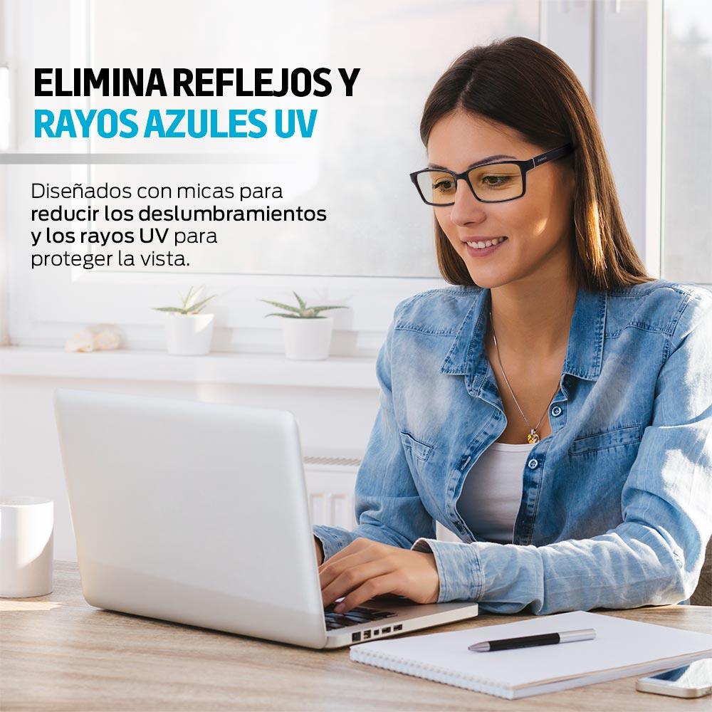 Lentes para Computadora con Filtro de Luz Azul y Antirreflejante