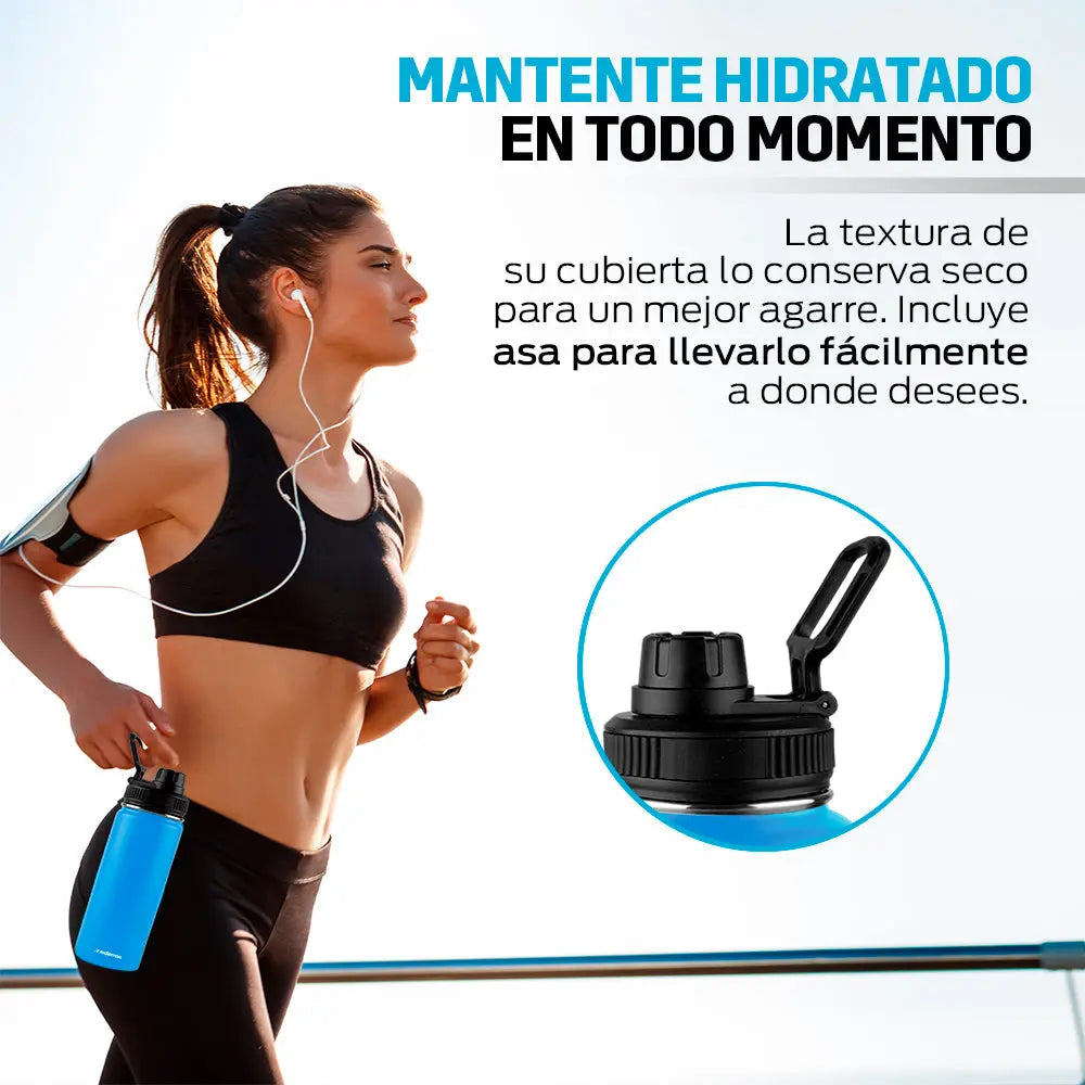 Termo de acero inoxidable 532 ml con doble pared