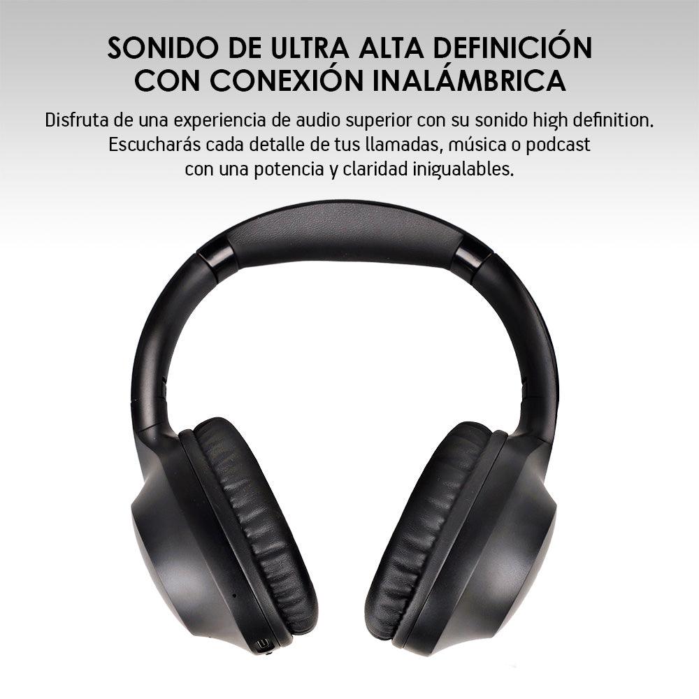 Audífonos Inalámbricos de Diadema Bluetooth con Micrófono Extraíble Akane