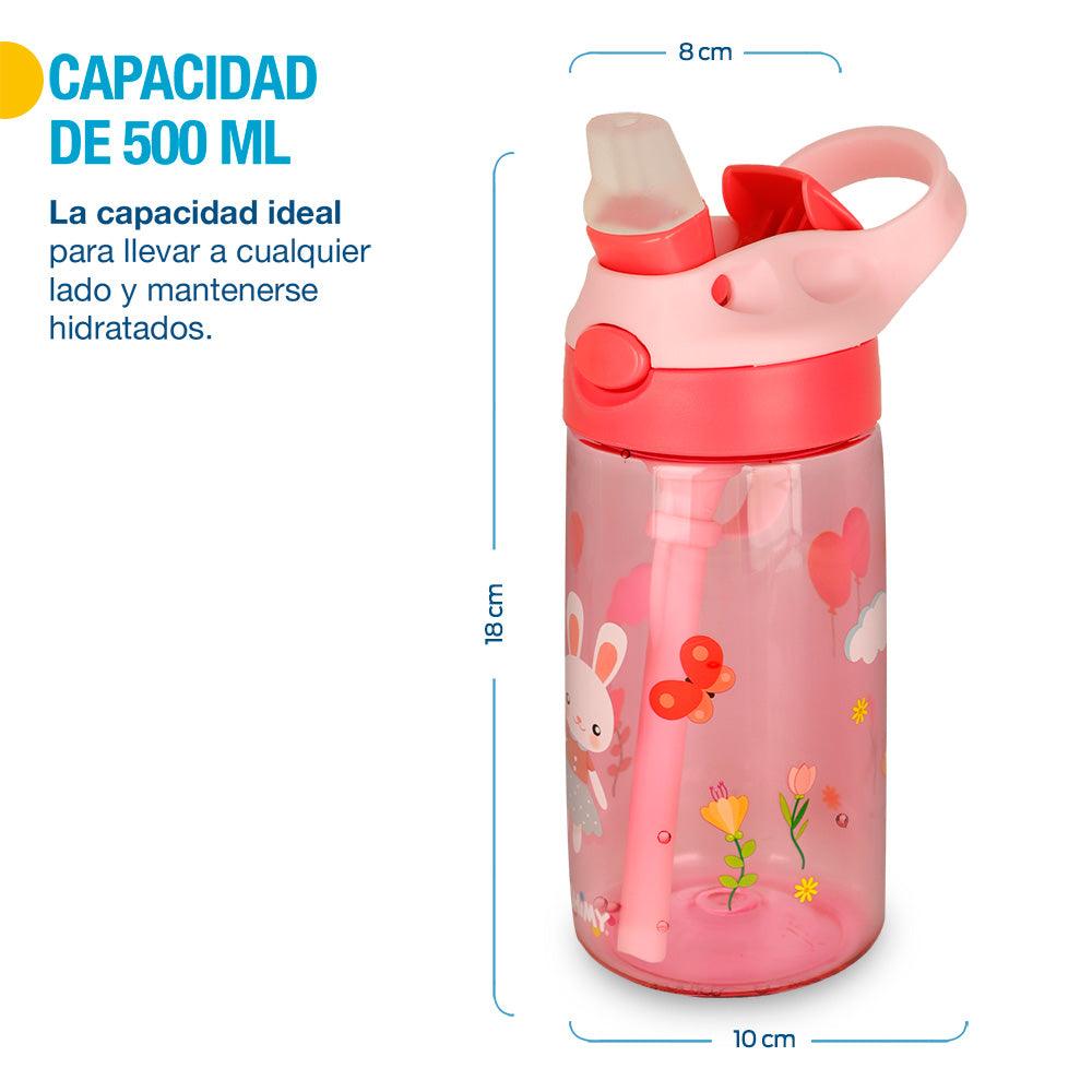 Set de 2 Botellas Infantiles de Tritán de 500 ml Shimy