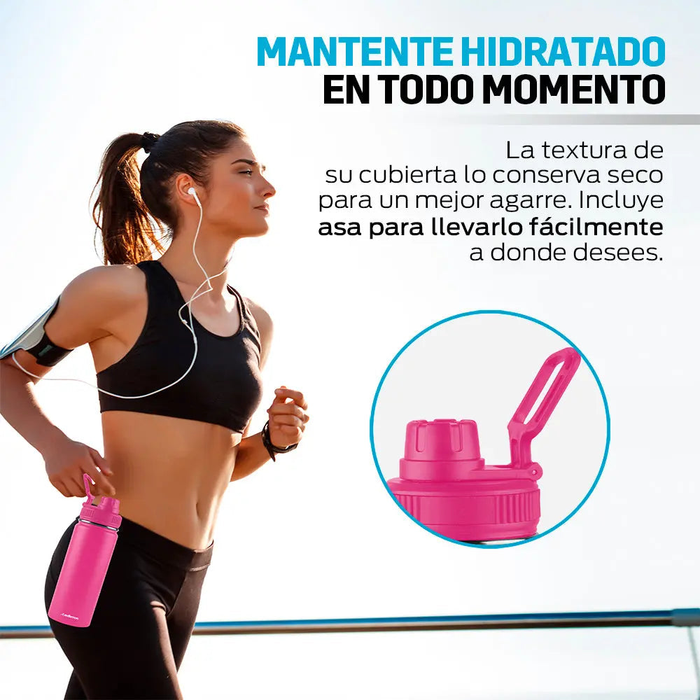 Termo de acero inoxidable 532 ml con doble pared